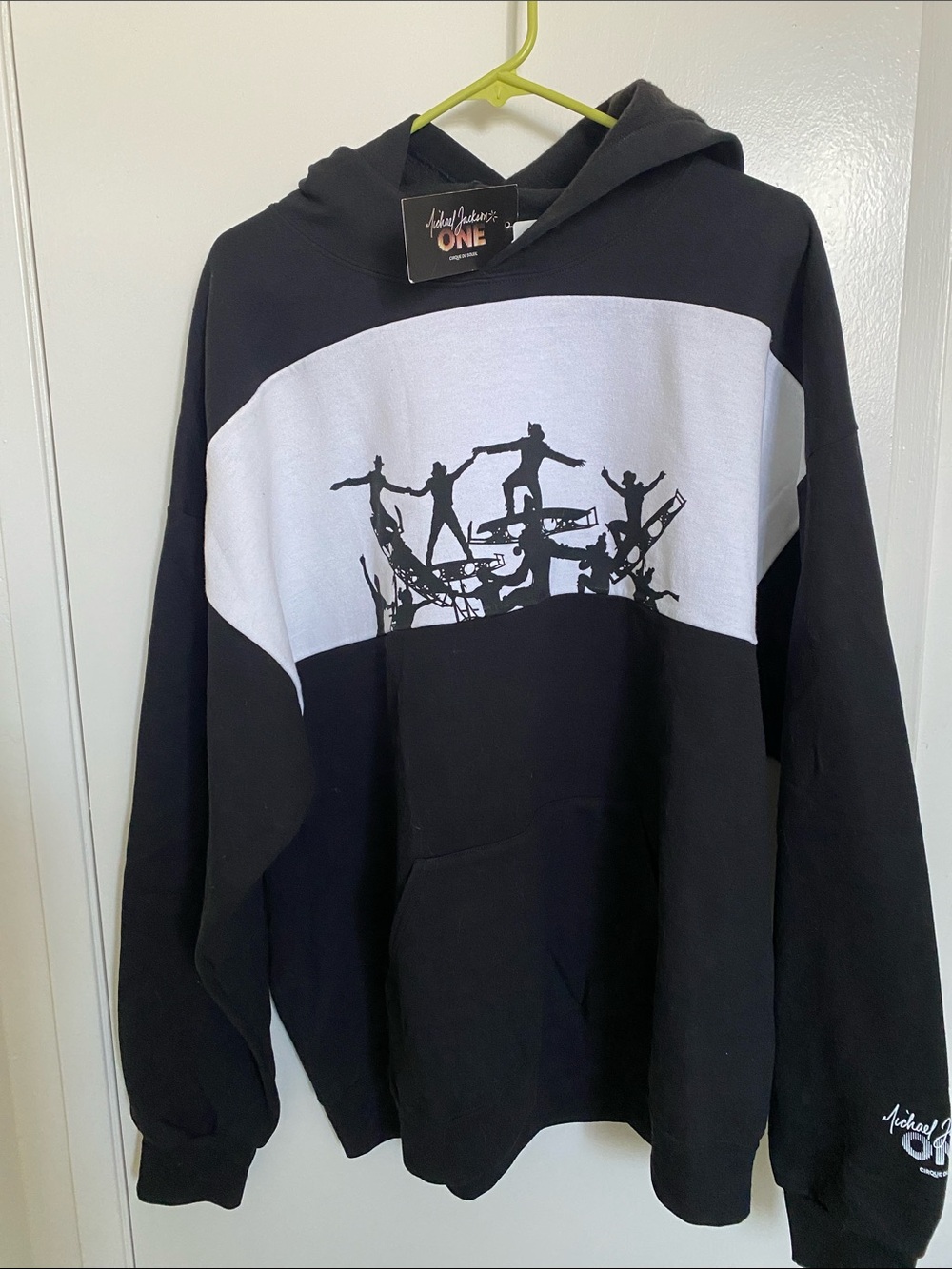 Michael Jackson One Black and White Graphic Hoodie